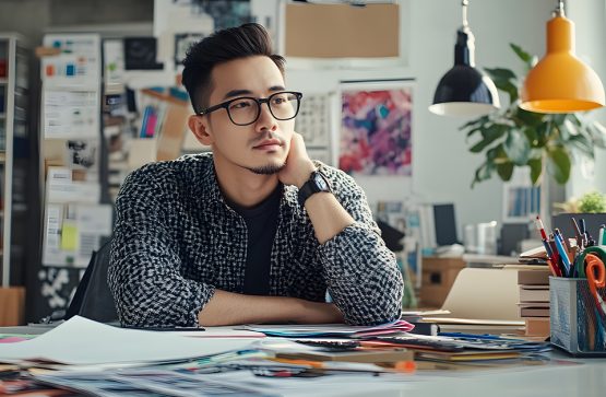 Graphic designer overwhelmed by tasks like photography, video editing, and copywriting